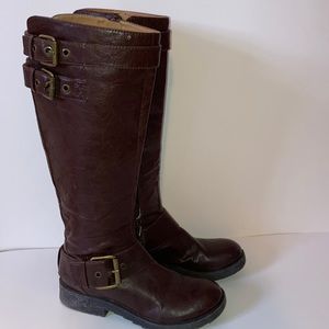 Brown Nine West Boots (Size 6)